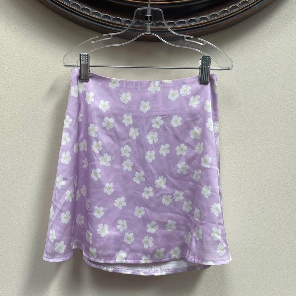 size 0 floral princess polly mini skirt